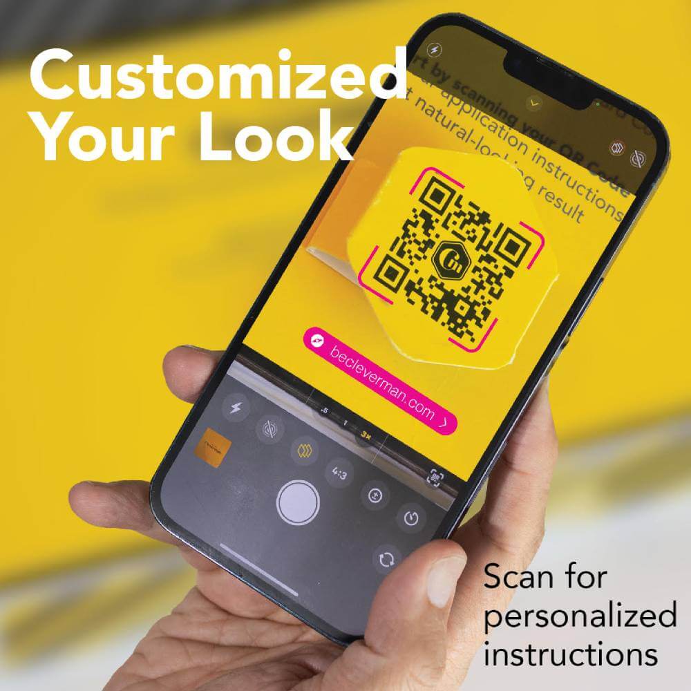 Cleverman Medium Blond Hair & Beard Dye – precise gray coverage, natural-looking results, and enriched with organic oils