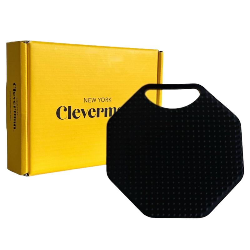 Silicone Scrubber. Deep Clean for Face & Beard, Easy Grip