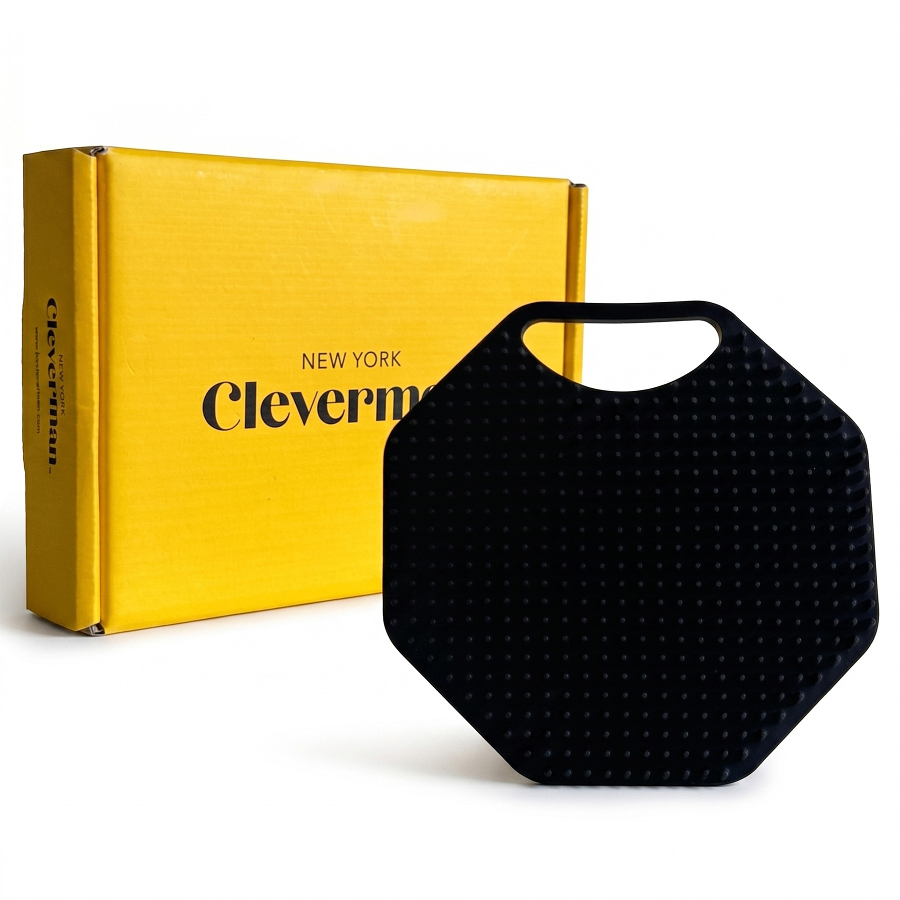 Silicone Scrubber. Deep Clean for Face & Beard, Easy Grip