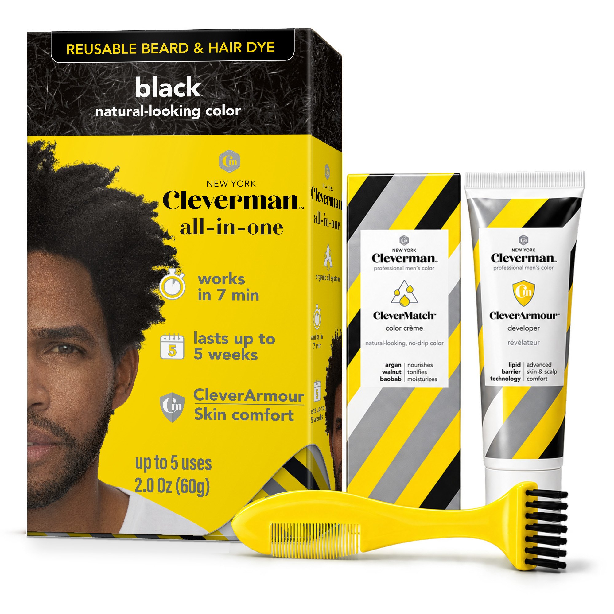 Black Hair and Beard Dye